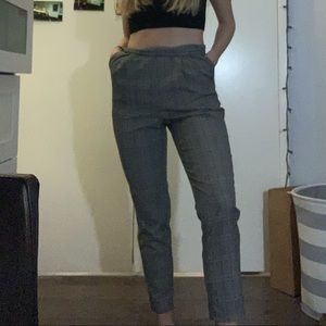Forever 21 plaid dress pants